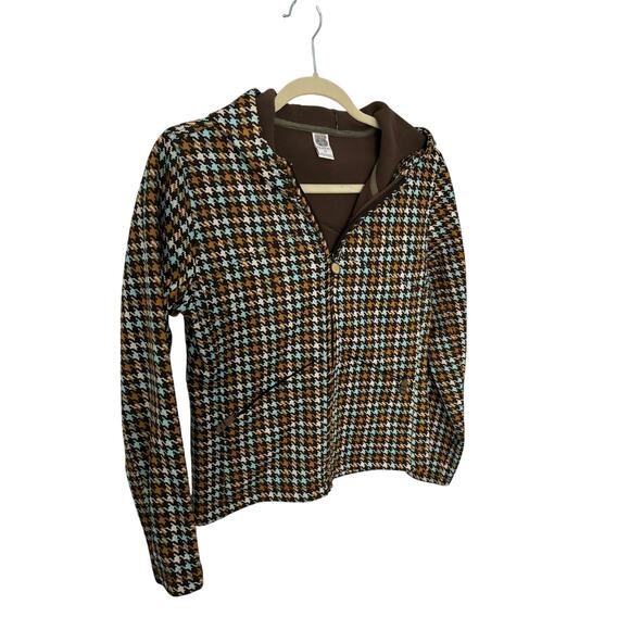 Burton multi color plaid ski/snowboard jacket size ladies medium - Picture 4 of 9